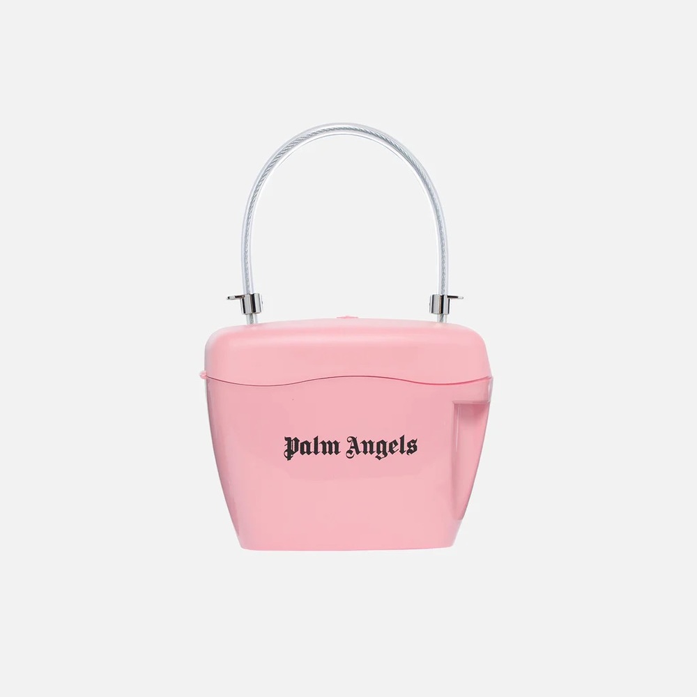 Pink Palm Angels Padlock Bag